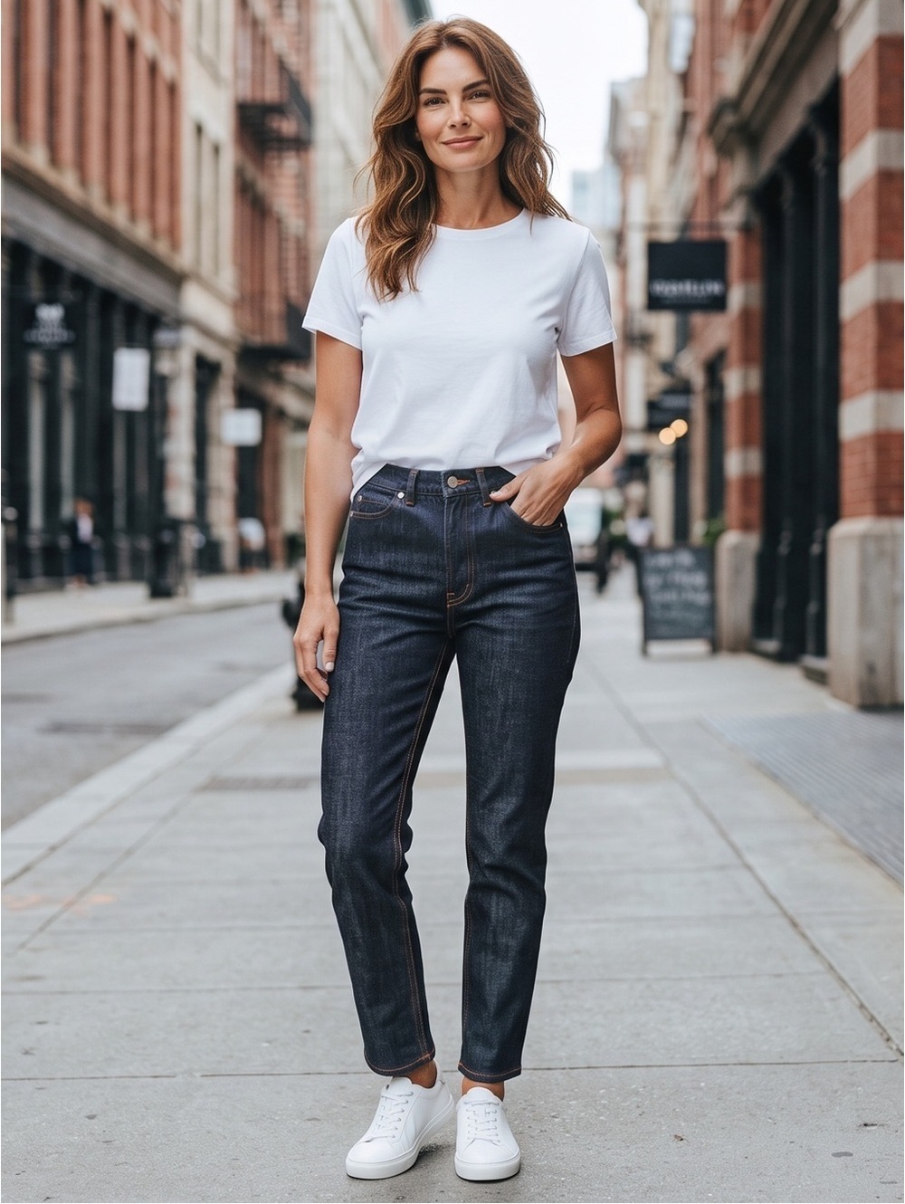IT 36 (US 6) Escada Sport Denim Julia Vintage Straight Leg Jeans